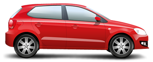 Red car